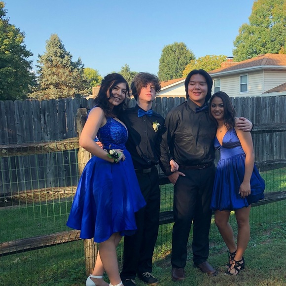 Royal Blue homecoming/prom dress - Picture 2 of 3